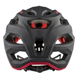 Kask rowerowy ALPINA Carapax 2.0 Czarno-czerwony MTB (rozmiar M)