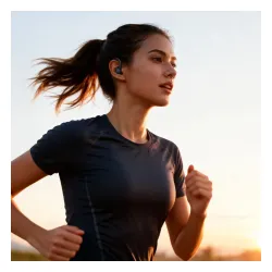 Słuchawki bezprzewodowe Manta RYTMO Sport 2 MATWS012BK Dokanałowe Bluetooth 5.4 Czarny