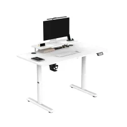 Biurko Ultradesk HIGHLANDER 120cm Regulacja wysokości Biały