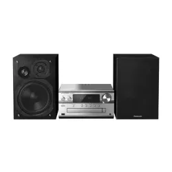 Wieża Panasonic SC-PMX90 120W Bluetooth Radio FM Srebrny