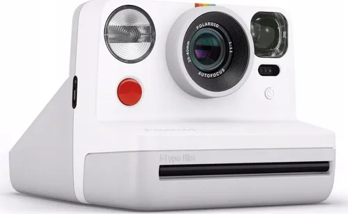 Polaroid Dijital Kamera Şimdi Beyaz Beyaz