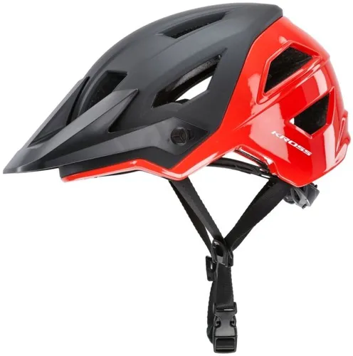 Kask rowerowy KROSS Saltare Czarny MTB (rozmiar M)