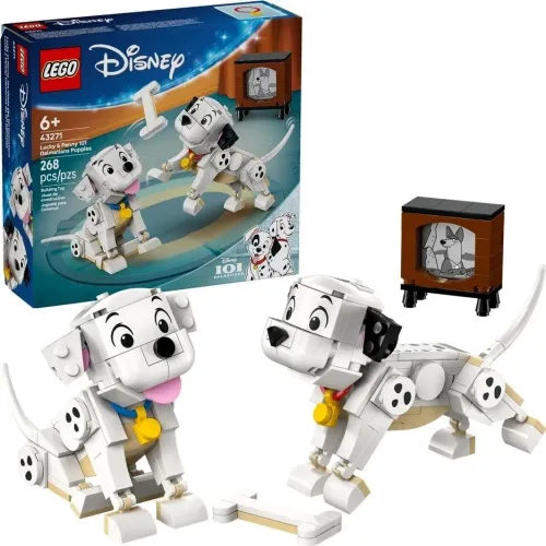 LEGO Disney Classic 43271 101 Dalmatyńczyków — Szczeniaczki Szczęściarz I Penny