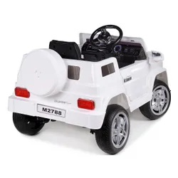 Samochód dla dziecka BAMBI RACER Suv Jeep 1 osobowy Biały