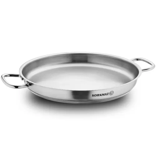 Patelnia ze stali nierdzewnej KORKMAZ PROLINE 32 cm