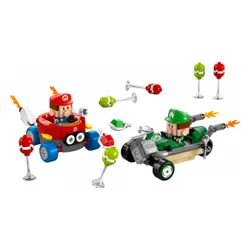 LEGO Klocki Super Mario 72034 Mario Kart - Baby Mario kontra Baby Luigi