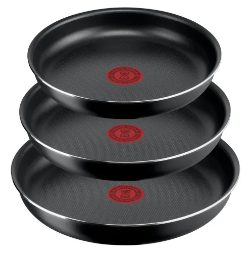 Zestaw patelni Tefal Ingenio Extra L1549153 Titanium 22cm, 24cm, 26cm