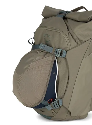 Велосипедный рюкзак Osprey Metron Roll-top 22-concrete tan