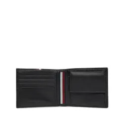 Мужской кошелек Tommy Hilfiger Th Corp Leather Cc And Coin Am0am11601 Black BDS