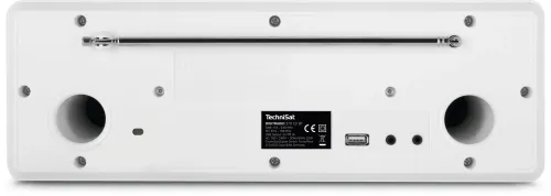 Radioodbiornik TechniSat DigitRadio 370 CD BT Radio FM DAB+ Bluetooth Biały