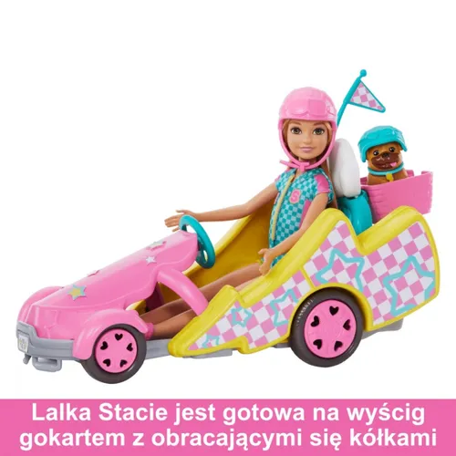 Кукла Mattel Barbie Stacie и автомобиль из фильма Gokart