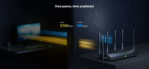 Router MERCUSYS MR37BE 2.4 / 5 GHz (DualBand), Wi-Fi Mesh