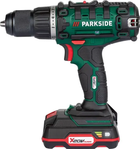 Parkside PABS Akülü Matkap 20-Lı E6 20 in 1 x 2 Ah