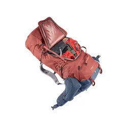 Plecak trekkingowy Deuter Aircontact X 70+15 SL damski - redwood/ink