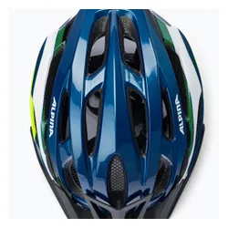 Kask rowerowy Alpina MTB 17 dark blue/neon