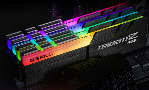 Pamięć G.Skill Trident Z RGB, DDR4, 32 GB, 3200MHz, CL16 (F4-3200C16D-32GTZR)