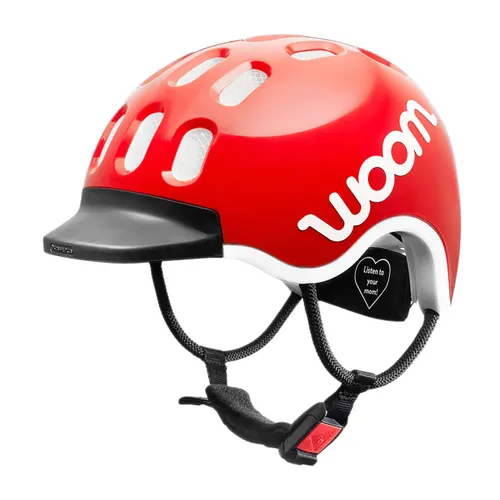 Kask rowerowy dziecięcy woom Kids red
