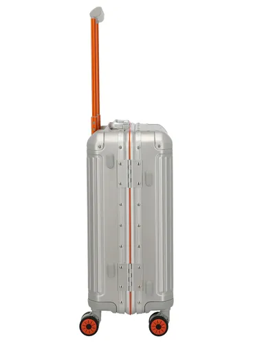 Walizka kabinowa Travelite Next 75 Years Edition - silver / orange