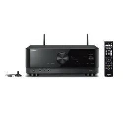 Yamaha MusicCast RX-V4A Cinema System Black, Pure Acoustics NOVA 6 Black