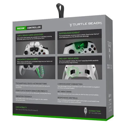 Геймпад Turtle Beach Recon Controller для Xbox белый