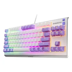 Klawiatura STEELSERIES Apex 3 TKL US Fioletowy