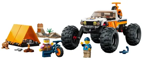 LEGO City 60387 приключения внедорожника 4x4