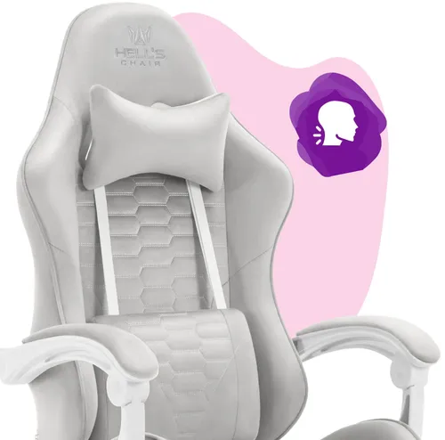 Fotel gamingowy HELL'S CHAIR HC-1000 Kids Szary