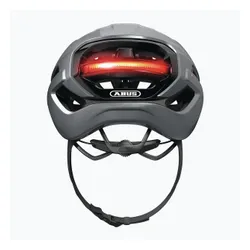 Kask rowerowy ABUS Taipan LED graphite silver