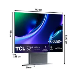 Monitor TCL 32X3A 31.5" 3840x2160px OLED 240Hz 0.03 ms [GTG]