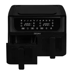 Air Fryer Frytkownica beztłuszczowa ZEEGMA Knapper Dual 9l 12 automatycznych programów