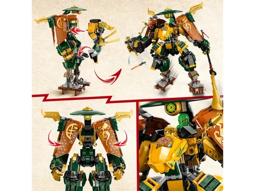 LEGO Ninjago 71794 Lloyd ve Arin'in ninja mech takımı