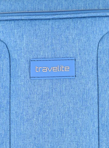 Средний расширяемый чемодан Travelite Buja-blue