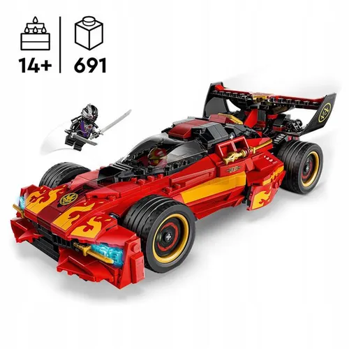 LEGO NINJAGO 71867 Ninjaścigacz X-1 15-lecie Lego Ninjago, zestaw klocków