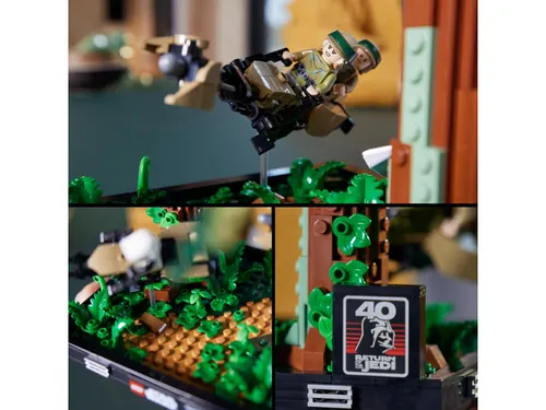 LEGO Star Wars Diorama: Endor yarışçısının peşinde 75353