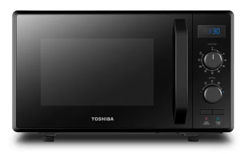 Kuchenka mikrofalowa TOSHIBA MW2-AG23PF BK 900W średnica 27 cm pojemność 23L Czarny