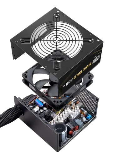 Zasilacz Cooler Master MWE Gold 550 V3 550W 80+ Gold Czarny
