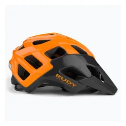 Kask rowerowy Rudy Project Crossway lead/orange fluo shiny