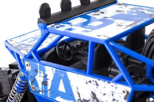 Duży Monster Truck zdalnie sterowany niebieski