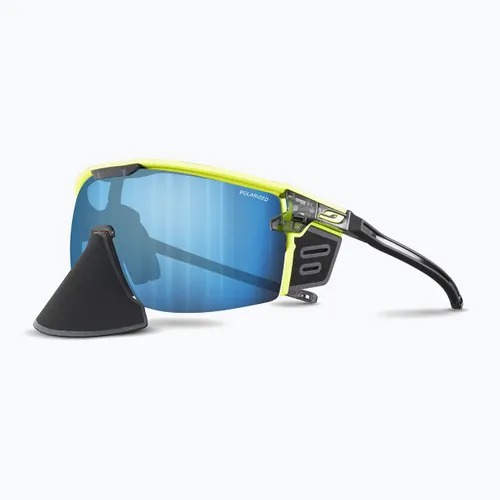 Okulary przeciwsłoneczne Julbo Ultimate Cover Polar HD black/yellow fluo/capsule ocean master