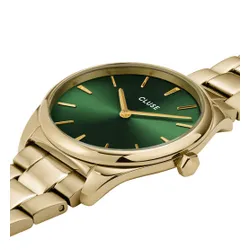 Часы Cluse Féroce Petite Cw11217 Gold / Green