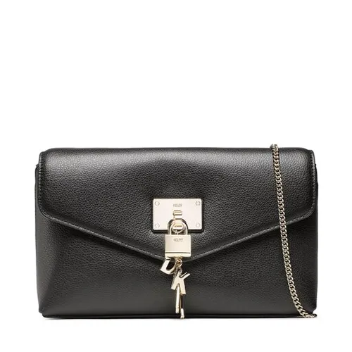 DKNY Elissa lanț ambreiaj portofel R24GHV17 Blk / aur BGD