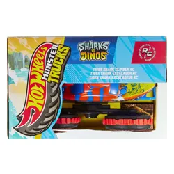 Samochód zdalnie sterowany Hot Wheels Monster Trucks Shark Wspinacz JFR39