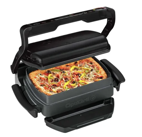 Grill elektryczny Tefal GC714834 OptiGrill+ Snacking&Baking 600cm2 Programy automatyczne