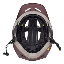Kask rowerowy Fox Speedframe Racik MIPS bordowy