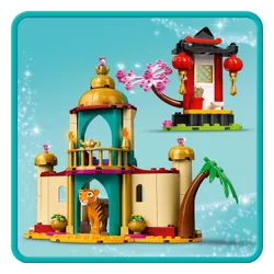 LEGO Disney maceraları Yasemin ve Mulan (43208)