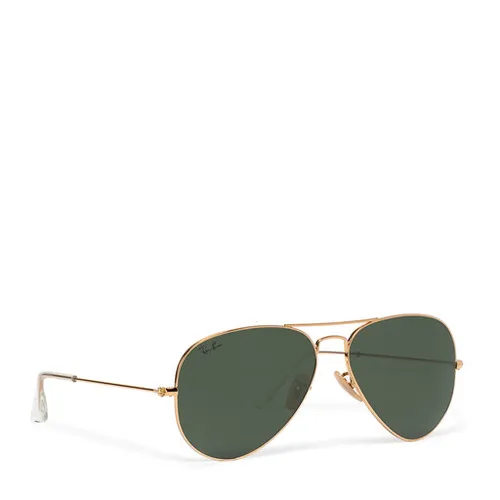 Okulary przeciwsłoneczne Ray-Ban Aviator Classic 0RB3025 W3400 Gold/Green - Rozmiar (EU) 58