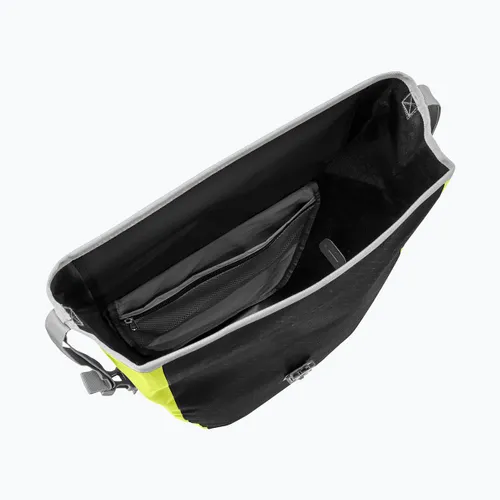 Sakwy rowerowe na bagażnik VAUDE Aqua Back Print Single 24 l black/ bright green