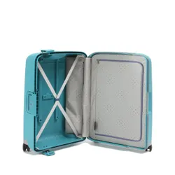 Średnia Twarda Walizka Samsonite S'Cure 49307-1012-1BEU Aqua Blue