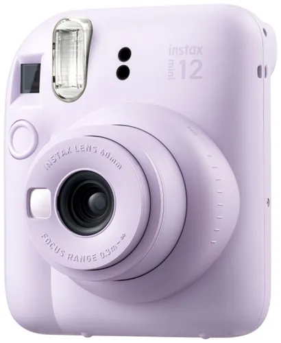 Камера Fujifilm Instax Mini 12 (фиолетовый) + чехол + альбом