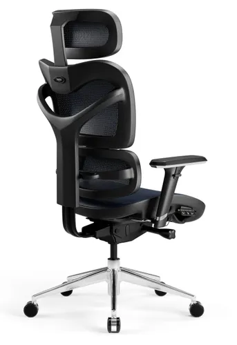 Fotel DIABLO CHAIRS V-Commander Czarno-niebieski